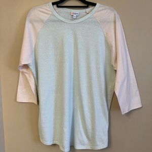 3x LuLaRoe Randy Seafoam and Peach!